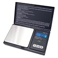 American Weigh AMW-100 Silver Precision Digital Pocket Scale 1543 x 0.1 grain and 100 x 0.01 gram