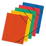 Produkt-Bild: Herlitz 10902872 Eckspanner A4 Colorspan, farbig sortiert, 5er Packung
