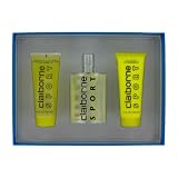 Claiborne Sport by Liz Claiborne for Men - 3 Pc Gift Set 3.4oz Cologne Spray, 3.4oz Skin Soother, 3.4oz Hair and Body Cleanser