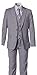 Boys Slim Fit Light Grey Suit in Toddlers to Boys Sizing