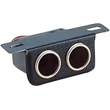 Custom Accessories 49997 12V Dual Cigarette Lighter Receptacle