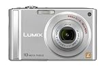 Panasonic Lumix DMC-FS20S 10MP Digital Camera with 4x Wide Angle MEGA Optical Image Stabilized Zoom (Silver)