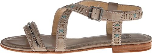 Frye Women's Carson Boho Criss Cross Sandals Sand US