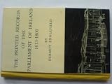 The printed records of the Parliament of Ireland, 1613-1800 : a survey and bibliographical guide
