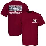 Mississippi State Bulldogs Maroon Stadium T-shirt