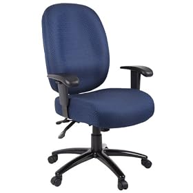 Aaria Dido Deluxe Ergonomic Chair Blue Designer Fabric
