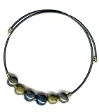 SilverChicks Choker Necklace - Earthy Kazuri Beads