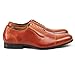 Ferro Aldo Men's Brown Dress Shoes Cap Toe Lace up Oxfords 19339