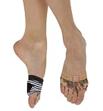 Capezio Women's Print Footundeez Lyrical/Modern Shoe