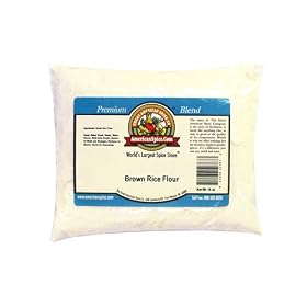Brown Rice Flour, Bulk, 16 oz