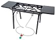 Bayou Classic DB375, Double Burner with Folding Side Shelves