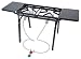 Bayou Classic DB375, Double Burner with Folding Side Shelves