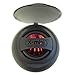 X-Mini New Generation v1.1 Capsule Speaker - Colour Black - With New Cap Lid Cover Design - For iPod, MP3, MP4, PC, Laptop, Notebook, Netbook, Audio, Gaming-Devices