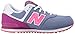 New Balance KL574 Grade Lace Glacial Running Shoe (Toddler/Little Kid/Big Kid)