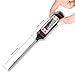 Digital Thermometer BESTOPE Instant Read Latest Stainless Cooking Thermometers with Long Probe, LCD Screen and Anti-Corrosion best for Milk, Meat, Food, Grill, Candy and Bath Water