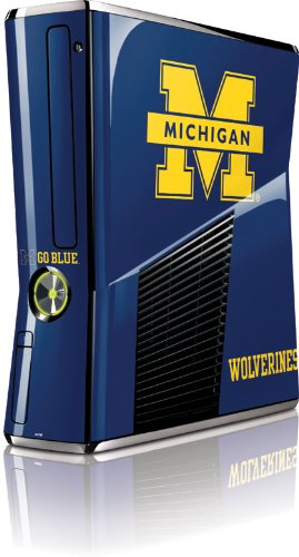  Skinit Michigan Wolverines Xbox 360 Slim Skin