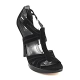 IMAGE OF STUART WEITZMAN Teeny Womens SZ 9 Black Strappy Open-Toe Shoes