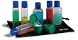 Lewis N. Clark Deluxe Travel Bottle 8 Piece Set, Clear/Blue