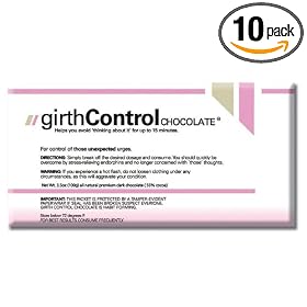 Bloomsberry Girth Control, 3.5-Ounce Bars (Pack of 10)