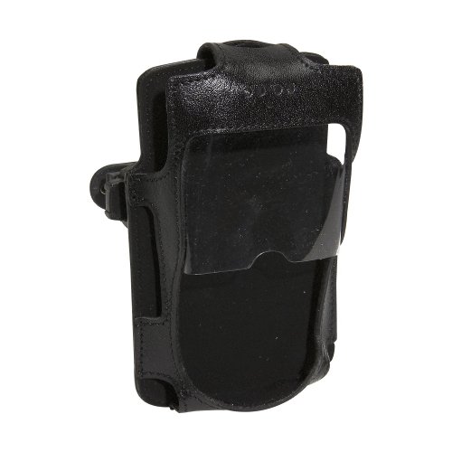 Black Prima Select Premium Leather Cell Phone Style Case for Blackberry 8800