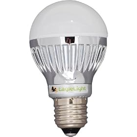 50W Light Bulb Replacement - Warm White 7W 110VAC-120VAC Color: Natural White by EagleLight