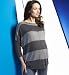 Maternity 34 Sleeve Block Stripe Jumper with Wool