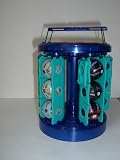 Bakugan Bakurack Collector's Case. Includes 5 Bakuclips and 15 Bakugan in 5 Different Attributes!