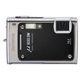 Olympus Mju 1030SW Digital Camera - Midnight Black (10.1MP, 3.6x Digital Zoom) 2.7" LCD