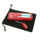 Zeenger egg vibrator in red.