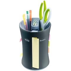 Post-it Tisch-Organizer - anthrazit, Diverse Post-it und Scotch Magic Produkte inklusive