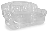 IMAGE OF Bubble Inflatables Inflatable Couch, Crystal Clear