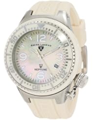 Swiss Legend Womens 11844-BGWSA Neptune White Mother-Of-Pearl Dial Watch