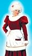 Mrs Santa Velvet Adult Plus Size Costume