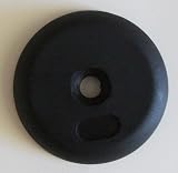Rubber Encased End Plate for Pro Style Dumbbell Handles (Set of 4 with Free # Stickers)