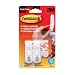 3M Command 17002 Small Hooks with Adhesive Strips