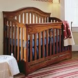 Cottage Cove Built to Grow Crib - Cinnamon