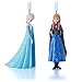 Hallmark Disney Elsa and Anna Christmas Ornaments, Set of 2