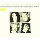 Brahms - Quatuor avec piano op.25 / Schumann - Fantasiest�cke op.88par Martha Argerich