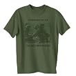 Military Memorial "In Memory of Our Fallen Brothers" shirt in Military Green