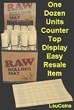 RAW® Rolling Mat 'Natural Bamboo '2 Mats' (for use w/ Rolling Papers)