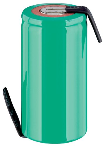Wentronic NiMh Akku (SUB-C 1, 3000 mAh, 2 V, Flattop L&ouml;tfahne) Preisvergleich