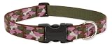 Lupine Large Dog Adjustable Collar - Camo Chic Pattern - 12 to 20