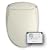Brondell S700-RB Swash 700 Luxury Toilet Seat Round, Biscuit