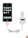 FM Transmitter & Car Charger with LCD Screen - for Apple iPod / Iphone 3G / Itouch / Nano - High Quality digital Sound - Automatically powers and recharges battery
