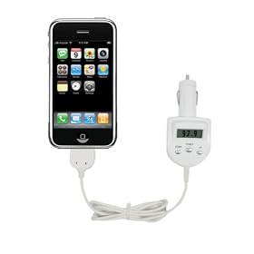 FOR iPhone/iPod Touch LCD FM TRANSMITTER/CAR CHARGER