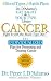 Books : Cancer: Fight It with the Blood Type Diet (Dr. Peter J. D'Adamo's Eat Right 4 Your Type Health Libra [Hardcover]