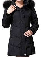 Blueblue Sky Women's Mid Length Down Coat Plus Size#yr-118