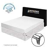 Queen 8" Memory Foam Mattress + Bed Frame set - Queen - No box spring needed