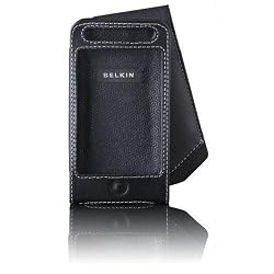 Belkin Leather Flip Folio Case for iPhone 3G and 3GS - Black