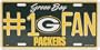 Green Bay Packers License Plate
